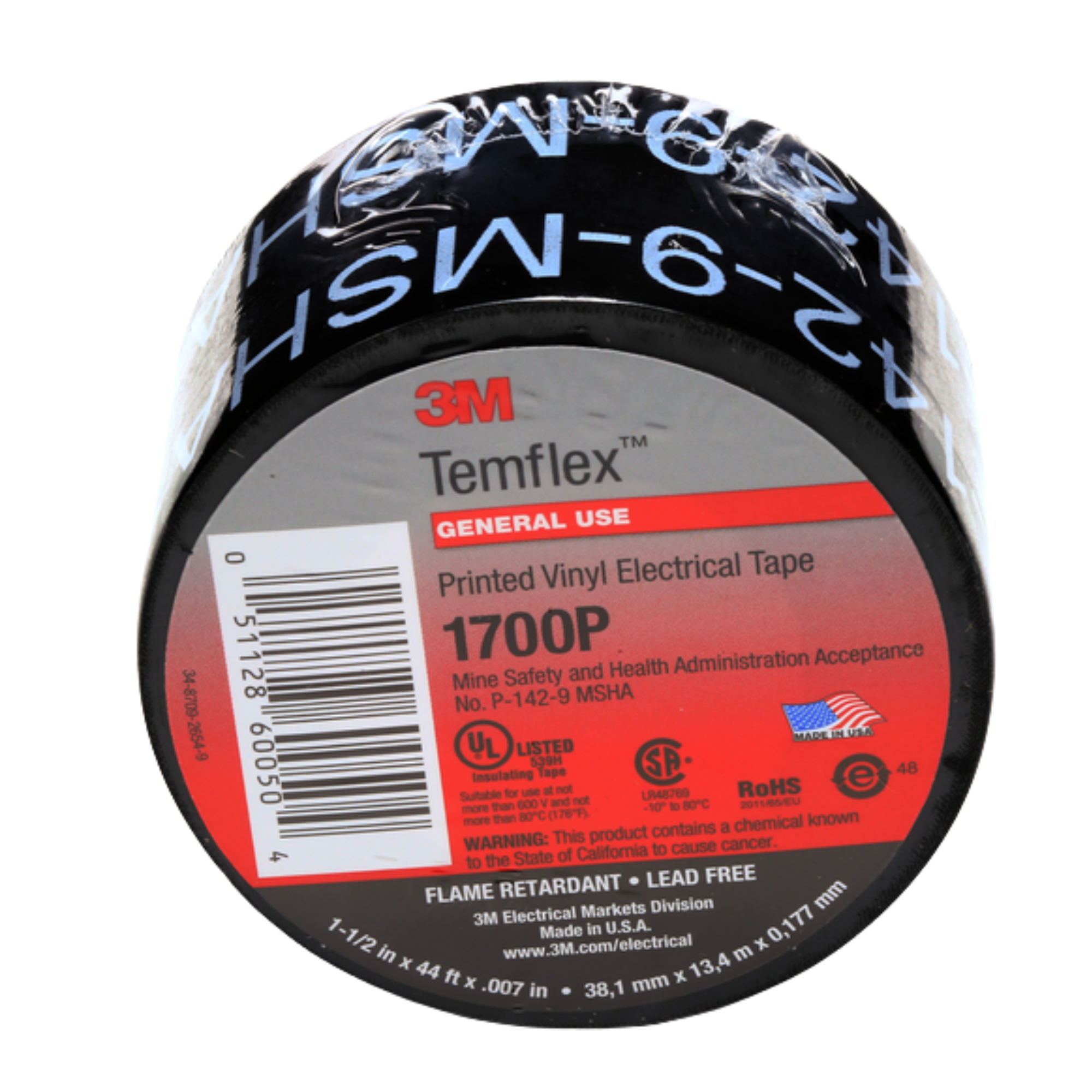 3M Temflex Mining-Grade Vinyl Electrical Tape from GME Supply